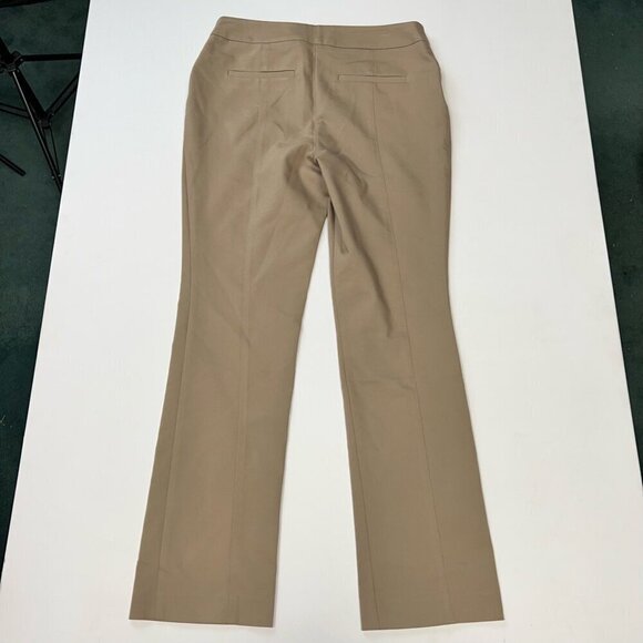 Chicos Womens Chino Pants Khaki Tan Flat Front Mid Rise Pockets XS - Picture 7 of 9